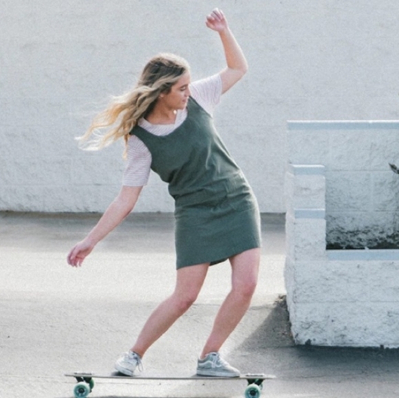 cotopaxi Dresses & Skirts - Cotopaxi Mercado Angular Pockets Organic Cotton Camp Dress Sz M-In BLUE